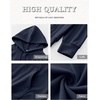 image:imageANRABESS Women Hoodies Long Sleeve Loose Fit Fleece Hooded Sweatshirts Drawstring Pullover Top With Pockets 2026 Fall OutfitsNavy Blue