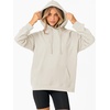 image:imageANRABESS Women Hoodies Long Sleeve Loose Fit Fleece Hooded Sweatshirts Drawstring Pullover Top With Pockets 2026 Fall OutfitsParchment