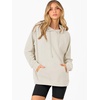 image:imageANRABESS Women Hoodies Long Sleeve Loose Fit Fleece Hooded Sweatshirts Drawstring Pullover Top With Pockets 2026 Fall OutfitsParchment