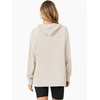 image:imageANRABESS Women Hoodies Long Sleeve Loose Fit Fleece Hooded Sweatshirts Drawstring Pullover Top With Pockets 2026 Fall OutfitsParchment