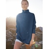image:imageANRABESS Women Quarter Zip Oversized Casual Loose Rib Knit Cozy Pullover Sweaters Top 2026 Fall Fashion Outfits ClothesDeep Blue