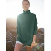 image:imageANRABESS Women Quarter Zip Oversized Casual Loose Rib Knit Cozy Pullover Sweaters Top 2026 Fall Fashion Outfits ClothesGreen