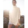 image:imageANRABESS Women Quarter Zip Oversized Casual Loose Rib Knit Cozy Pullover Sweaters Top 2026 Fall Fashion Outfits ClothesParchment