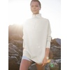 image:imageANRABESS Women Quarter Zip Oversized Casual Loose Rib Knit Cozy Pullover Sweaters Top 2026 Fall Fashion Outfits ClothesWhite