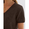 image:imageANRABESS Womens 100 Wool SweaterOffice Work V Neck Short Sleeve Sweaters Soft amp Lightweight Business Casual TopsBrown