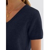 image:imageANRABESS Womens 100 Wool SweaterOffice Work V Neck Short Sleeve Sweaters Soft amp Lightweight Business Casual TopsNavy Blue
