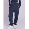 image:imageANRABESS Womens 2 Piece Sweatsuits Long Sleeve Tight Shirt Tops Joggers Fleece Sweatpants Sets 2026 Fall Sweat Lounge OutfitsNavy Blue