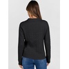image:imageANRABESS Womens Cable Knit Sweaters Long Sleeve V Neck Sweater Tops Casual Pullover Polo Shirts Fall Fashion OutfitsBlack