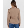 image:imageANRABESS Womens Cable Knit Sweaters Long Sleeve V Neck Sweater Tops Casual Pullover Polo Shirts Fall Fashion OutfitsKhaki