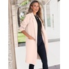 image:imageANRABESS Womens Cardigan Sweater 2026 Fall Outfits Knitted Lapel Long Coats CoatigansApricot