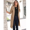 image:imageANRABESS Womens Cardigan Sweater 2026 Fall Outfits Knitted Lapel Long Coats CoatigansDeep Apricot