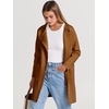 image:imageANRABESS Womens Cardigan Sweater Open Front Knit Long Coatigan Dressy Casual Jacket Coat 2026 Fall Outfits Classy ClothesCaramel