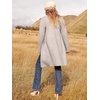 image:imageANRABESS Womens Cardigan Sweater Open Front Knit Long Coatigan Dressy Casual Jacket Coat 2026 Fall Outfits Classy ClothesGray Apricort