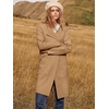 image:imageANRABESS Womens Cardigan Sweater Open Front Knit Long Coatigan Dressy Casual Jacket Coat 2026 Fall Outfits Classy ClothesLight Brown