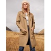 image:imageANRABESS Womens Cardigan Sweater Open Front Knit Long Coatigan Dressy Casual Jacket Coat 2026 Fall Outfits Classy ClothesLight Brown