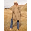 image:imageANRABESS Womens Cardigan Sweater Open Front Knit Long Coatigan Dressy Casual Jacket Coat 2026 Fall Outfits Classy ClothesLight Brown