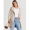 image:imageANRABESS Womens Cardigan Sweater Open Front Knit Long Coatigan Dressy Casual Jacket Coat 2026 Fall Outfits Classy ClothesLight Khaki