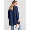 image:imageANRABESS Womens Cardigan Sweater Open Front Knit Long Coatigan Dressy Casual Jacket Coat 2026 Fall Outfits Classy ClothesNavy Blue