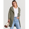 image:imageANRABESS Womens Cardigan Sweater Open Front Knit Long Coatigan Dressy Casual Jacket Coat 2026 Fall Outfits Classy ClothesOlive Green