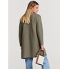 image:imageANRABESS Womens Cardigan Sweater Open Front Knit Long Coatigan Dressy Casual Jacket Coat 2026 Fall Outfits Classy ClothesOlive Green