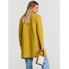 image:imageANRABESS Womens Cardigan Sweater Open Front Knit Long Coatigan Dressy Casual Jacket Coat 2026 Fall Outfits Classy ClothesYellow