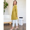 image:imageANRABESS Womens Cardigan Sweater Open Front Knit Long Coatigan Dressy Casual Jacket Coat 2026 Fall Outfits Classy ClothesYellow