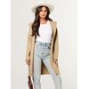 image:imageANRABESS Womens Cardigan Sweater Oversized Coatigan Knitted Hooded Coat 2025 Fall Outfits Outwear
