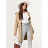 image:imageANRABESS Womens Cardigan Sweater Oversized Coatigan Knitted Hooded Coat 2025 Fall Outfits Outwear