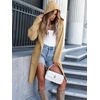 image:imageANRABESS Womens Cardigan Sweater Oversized Coatigan Knitted Hooded Coat 2025 Fall Outfits Outwear