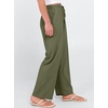 image:imageANRABESS Womens Casual Pants Summer High Waist Drawstring Loose Fit 2026 Beach Lightweight Comfy Lounge Trousers with PocketsArmy Green