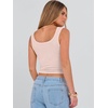 image:imageANRABESS Womens Crop Tank Tops Soft Breathable Ribbed Slim Fit Comfy for BasicCasualGoing OutampDaily WearApricot