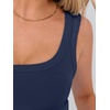 image:imageANRABESS Womens Crop Tank Tops Soft Breathable Ribbed Slim Fit Comfy for BasicCasualGoing OutampDaily WearNavy Blue