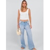 image:imageANRABESS Womens Crop Tank Tops Soft Breathable Ribbed Slim Fit Comfy for BasicCasualGoing OutampDaily WearWhite