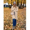 image:imageANRABESS Womens Long Cardigans Sweater 2026 Fall Dressy Casual Lapel Knit Warm Trench Coatigan Oversized Blazer Jacket CoatApricot