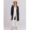 image:imageANRABESS Womens Long Cardigans Sweater 2026 Fall Dressy Casual Lapel Knit Warm Trench Coatigan Oversized Blazer Jacket CoatBlack