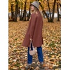 image:imageANRABESS Womens Long Cardigans Sweater 2026 Fall Dressy Casual Lapel Knit Warm Trench Coatigan Oversized Blazer Jacket CoatCoffee
