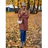 image:imageANRABESS Womens Long Cardigans Sweater 2026 Fall Dressy Casual Lapel Knit Warm Trench Coatigan Oversized Blazer Jacket CoatCoffee
