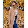 image:imageANRABESS Womens Long Cardigans Sweater 2026 Fall Dressy Casual Lapel Knit Warm Trench Coatigan Oversized Blazer Jacket CoatDeep Apricot