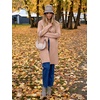 image:imageANRABESS Womens Long Cardigans Sweater 2026 Fall Dressy Casual Lapel Knit Warm Trench Coatigan Oversized Blazer Jacket CoatDeep Apricot