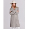 image:imageANRABESS Womens Long Cardigans Sweater 2026 Fall Dressy Casual Lapel Knit Warm Trench Coatigan Oversized Blazer Jacket CoatGrey Khaki