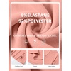 image:imageANRABESS Womens Long Sleeve Henley Tops Tunic Sweatshirt Loose Slit Casual Button Shirts Pullover 2026 Fall Winter OutfitsCoral Pink