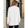 image:imageANRABESS Womens Long Sleeve Henley Tops Tunic Sweatshirt Loose Slit Casual Button Shirts Pullover 2026 Fall Winter OutfitsWhite