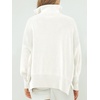 image:imageANRABESS Womens Oversized Fashion Long Sleeve Quarter Zip Baggy Loose Slouchy Sweater Pullover Tops 2026 Fall OutfitsWhite