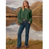 image:imageANRABESS Womens Oversized Sweaters 2026 Long Sleeve Fuzzy Knit Casual Chunky Pullover Sweater Fall Outfits ClothesArmy Green