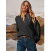 image:imageANRABESS Womens Oversized Sweaters 2026 Long Sleeve Fuzzy Knit Casual Chunky Pullover Sweater Fall Outfits ClothesBlack
