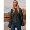 image:imageANRABESS Womens Oversized Sweaters 2026 Long Sleeve Fuzzy Knit Casual Chunky Pullover Sweater Fall Outfits ClothesBlack