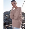 image:imageANRABESS Womens Oversized Sweaters 2026 Long Sleeve Fuzzy Knit Casual Chunky Pullover Sweater Fall Outfits ClothesGray Purple