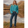 image:imageANRABESS Womens Oversized Sweaters 2026 Long Sleeve Fuzzy Knit Casual Chunky Pullover Sweater Fall Outfits ClothesGreen Blue