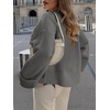 image:imageANRABESS Womens Oversized Sweaters 2026 Long Sleeve Fuzzy Knit Casual Chunky Pullover Sweater Fall Outfits ClothesGrey