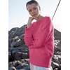 image:imageANRABESS Womens Oversized Sweaters 2026 Long Sleeve Fuzzy Knit Casual Chunky Pullover Sweater Fall Outfits ClothesHot Pink